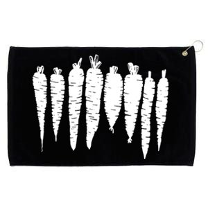 Carrot Food Vegetable Grommeted Golf Towel