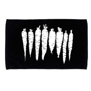 Carrot Food Vegetable Microfiber Hand Towel