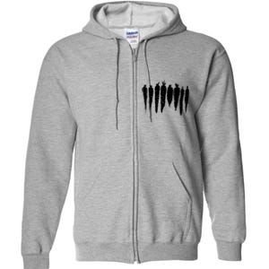 Carrot Food Vegetable Full Zip Hoodie