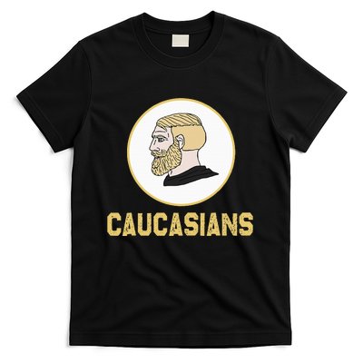 Caucasians Funny Vintage Caucasians Pride T-Shirt