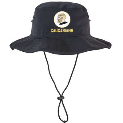 Caucasians Funny Vintage Caucasians Pride Legacy Cool Fit Booney Bucket Hat