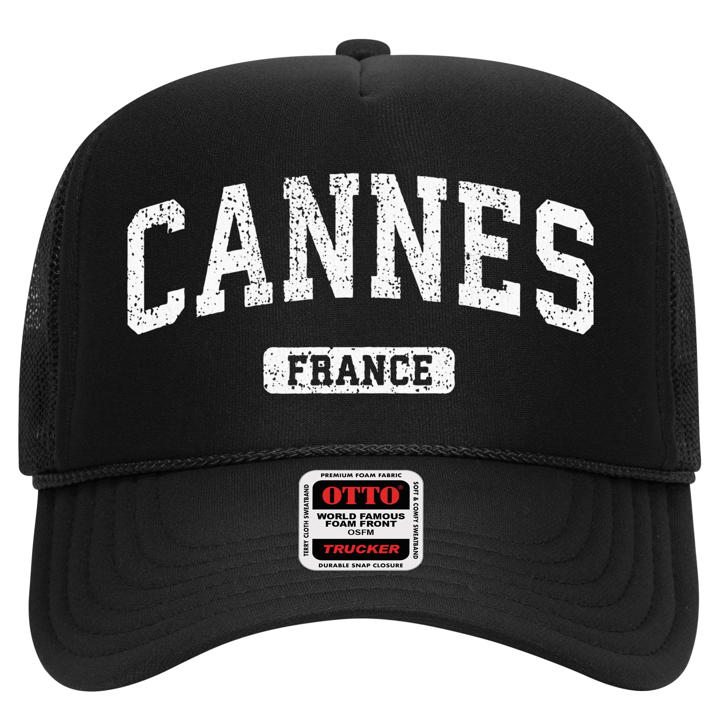 Cannes France Vintage Sports Design Hat