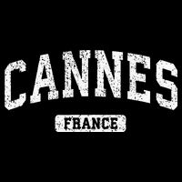 Cannes France Vintage Sports Design Womens T-Shirt
