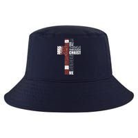 Christian Football Verse I Can Do All Things Through Christ Cool Comfort Performance Bucket Hat