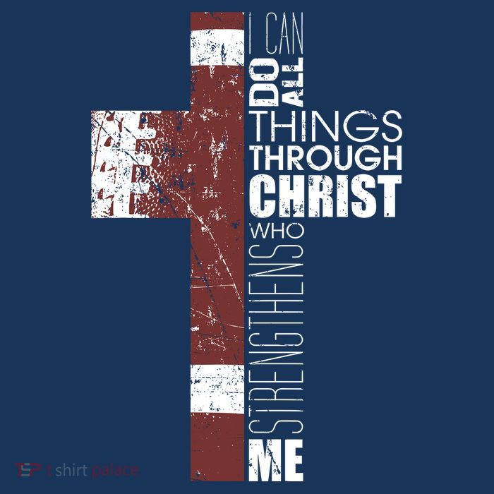 Christian Football Verse I Can Do All Things Through Christ Short Acrylic Beanie