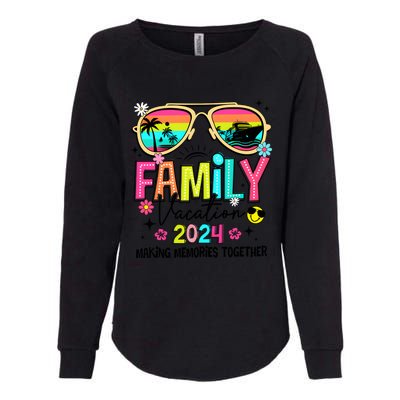 Cruise Family Vacation Making Memories Together Womens California Wash Sweatshirt