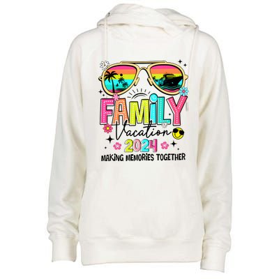 Cruise Family Vacation Making Memories Together Womens Funnel Neck Pullover Hood