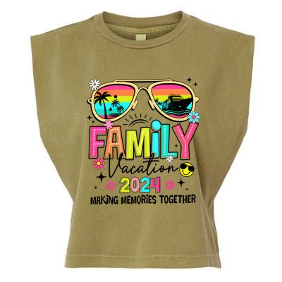 Cruise Family Vacation Making Memories Together Garment-Dyed Women's Muscle Tee