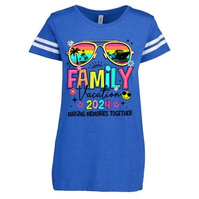 Cruise Family Vacation Making Memories Together Enza Ladies Jersey Football T-Shirt