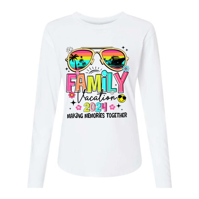 Cruise Family Vacation Making Memories Together Womens Cotton Relaxed Long Sleeve T-Shirt