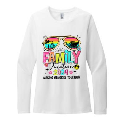 Cruise Family Vacation Making Memories Together Womens CVC Long Sleeve Shirt