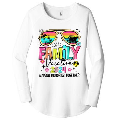 Cruise Family Vacation Making Memories Together Women's Perfect Tri Tunic Long Sleeve Shirt