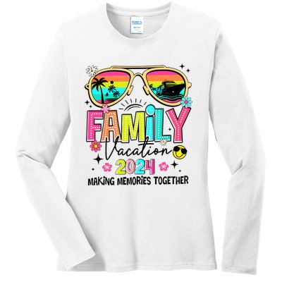 Cruise Family Vacation Making Memories Together Ladies Long Sleeve Shirt