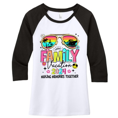 Cruise Family Vacation Making Memories Together Women's Tri-Blend 3/4-Sleeve Raglan Shirt