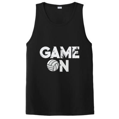 Cute Funny Volleyball For Teen PosiCharge Competitor Tank