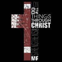 Christian Football Verse I Can Do All Things Through Christ Impact Tech Backpack