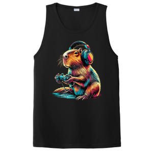 Capybara Funny Video Games Capybara PosiCharge Competitor Tank