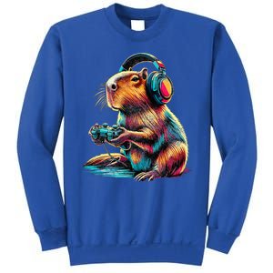 Capybara Funny Video Games Capybara Sweatshirt