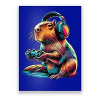 Capybara Funny Video Games Capybara Poster