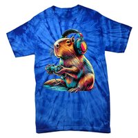 Capybara Funny Video Games Capybara Tie-Dye T-Shirt