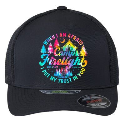 Camp Firelight Vacation Bible School Vbs 2024 Christian Camp Flexfit Unipanel Trucker Cap