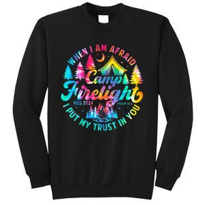 Camp Firelight Vacation Bible School Vbs 2024 Christian Camp Sweatshirt