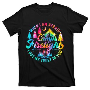 Camp Firelight Vacation Bible School Vbs 2024 Christian Camp T-Shirt