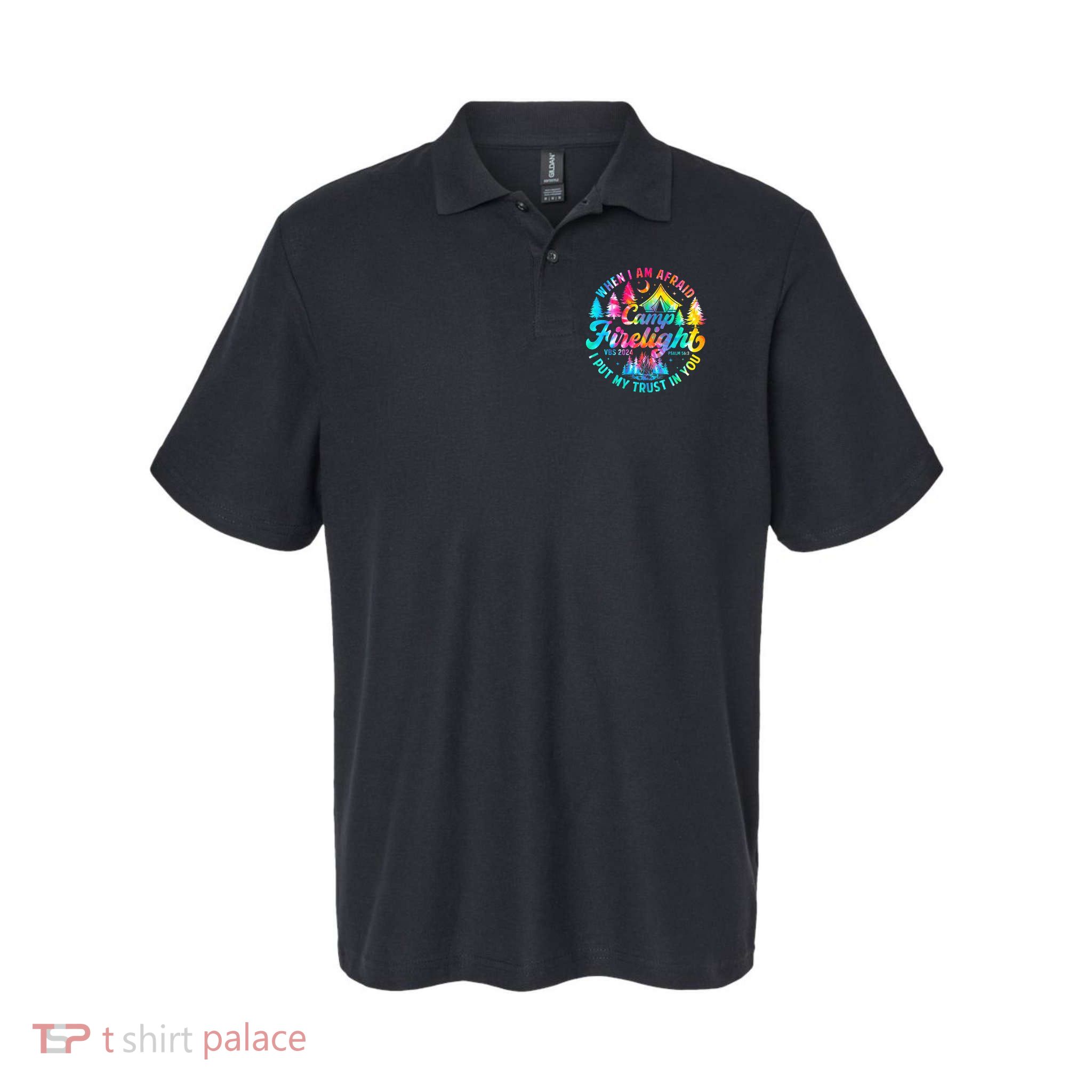 Camp Firelight Vacation Bible School Vbs 2024 Christian Camp Polo