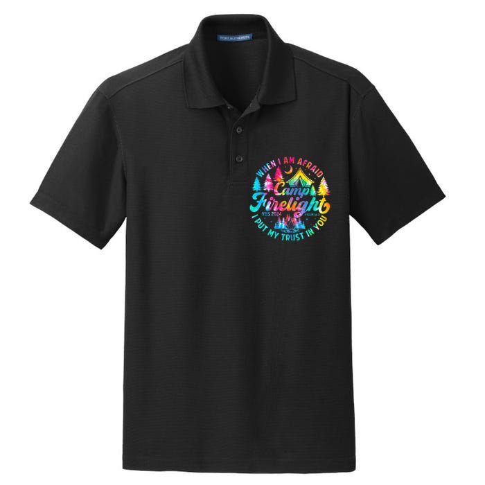 Camp Firelight Vacation Bible School Vbs 2024 Christian Camp Dry Zone Grid Polo