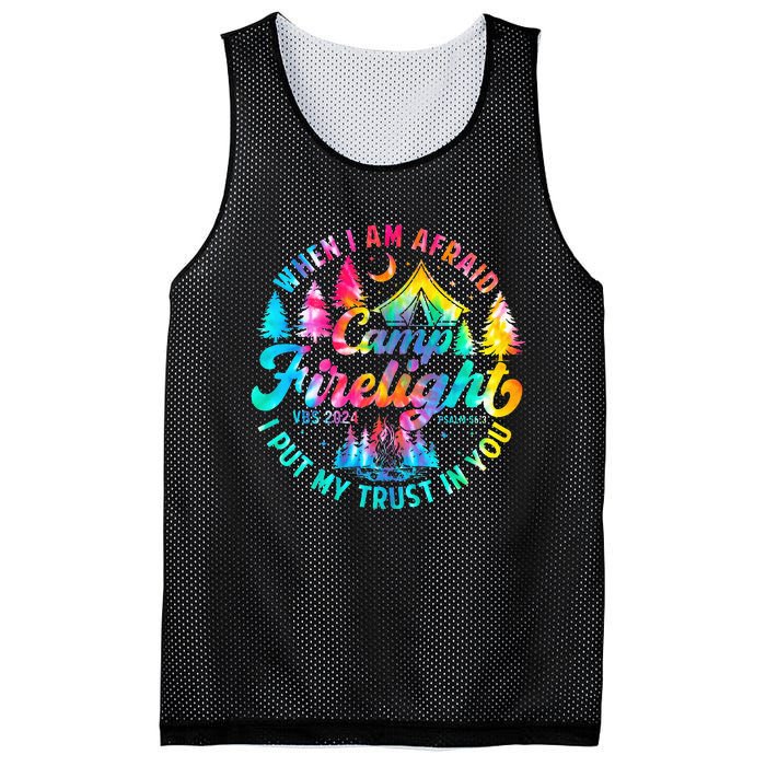 Camp Firelight Vacation Bible School Vbs 2024 Christian Camp Mesh Reversible Basketball Jersey Tank