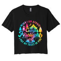 Camp Firelight Vacation Bible School Vbs 2024 Christian Camp Crop Top