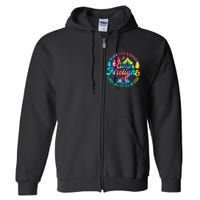 Camp Firelight Vacation Bible School Vbs 2024 Christian Camp Full Zip Hoodie