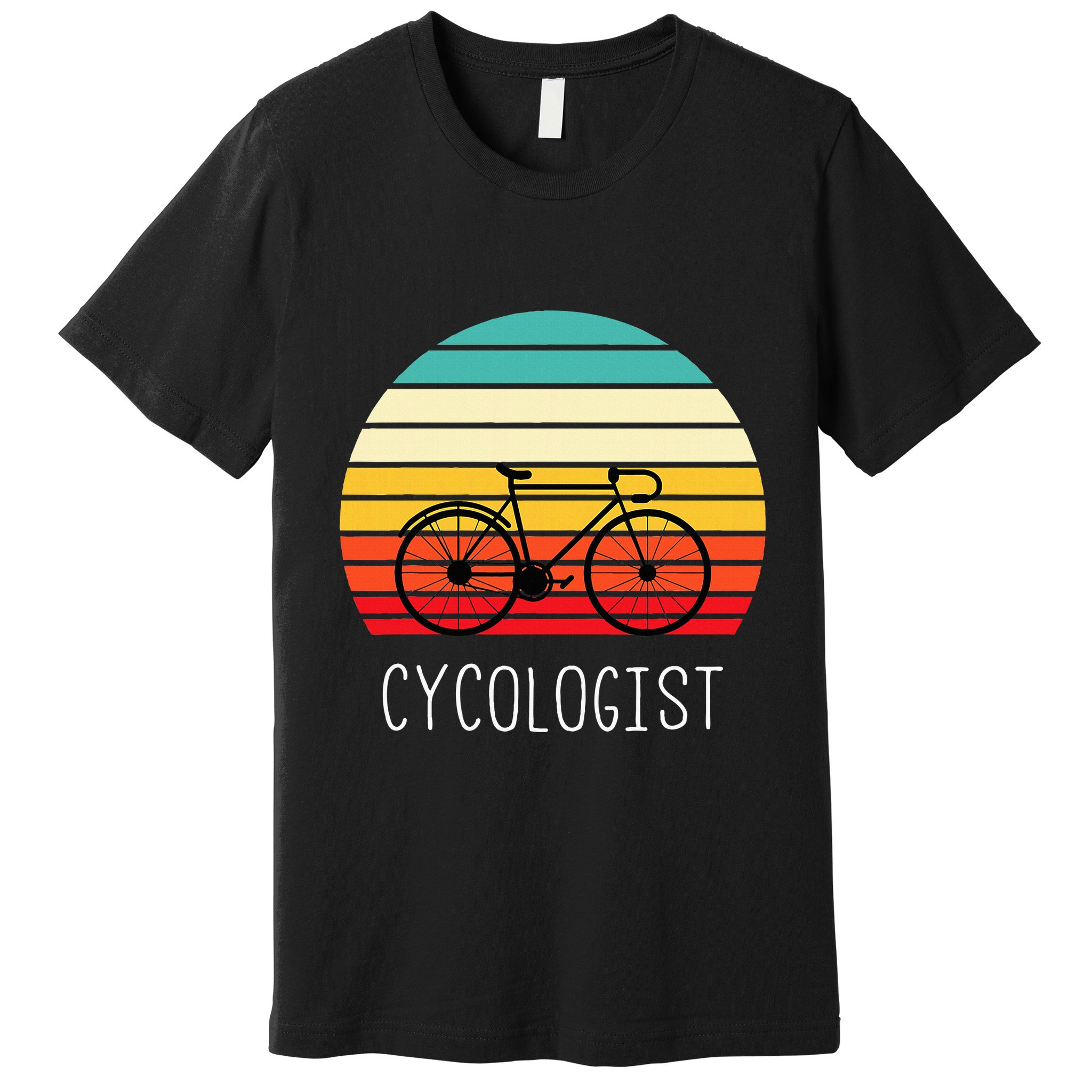 Cycologist Funny Vintage Cycling & Cyclist Premium T-Shirt