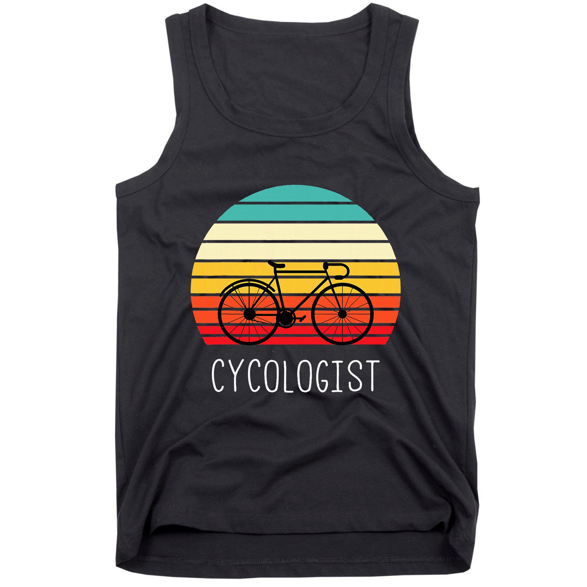 Cycologist Funny Vintage Cycling & Cyclist Tank Top