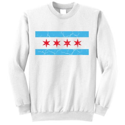 Chicago Flag Vintage Sweatshirt