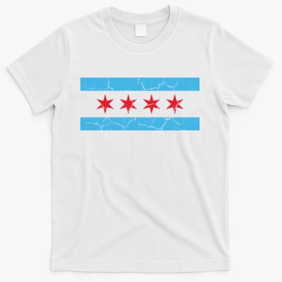 Chicago Flag Vintage T-Shirt
