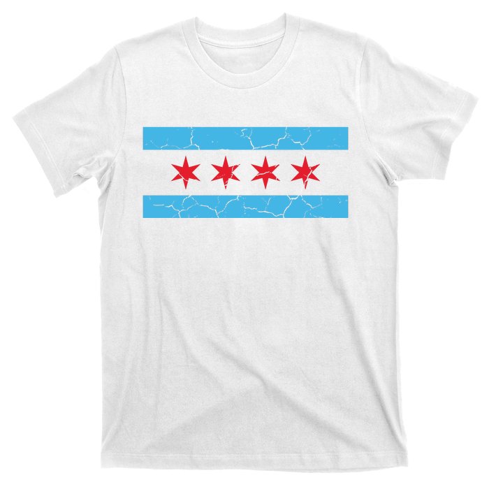 Chicago Flag Vintage T-Shirt