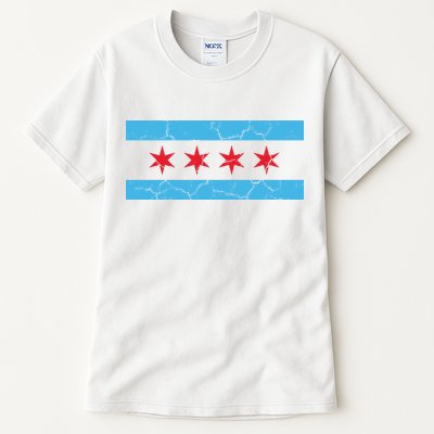 Chicago Flag Vintage Tall T-Shirt