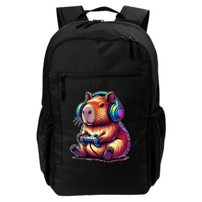 Capybara Funny Video Games Capybara Daily Commute Backpack