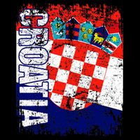 CROATIA Flag Vintage Distressed CROATIA Backpack