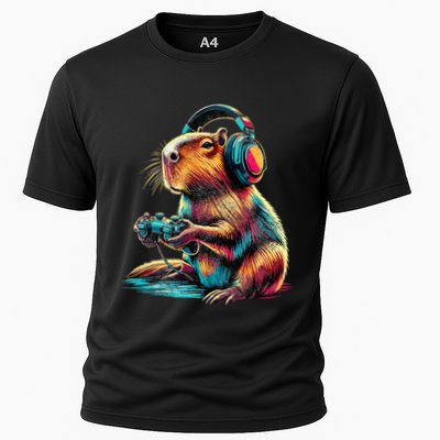 Capybara Funny Video Games Capybara Performance Shirt