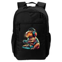 Capybara Funny Video Games Capybara Backpack