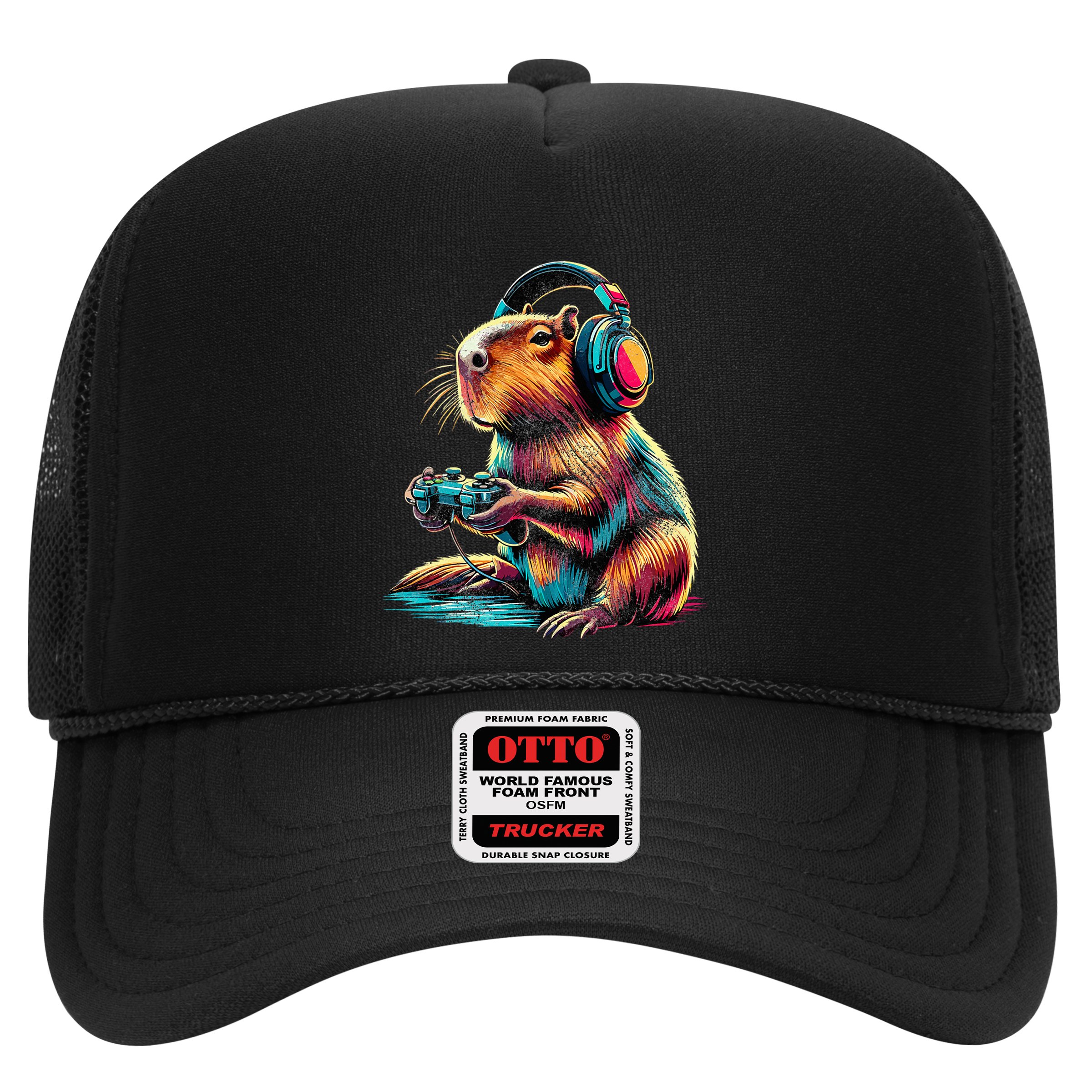Capybara Funny Video Games Capybara Hat