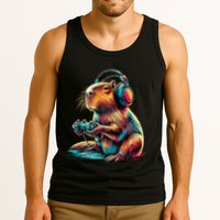 Capybara Funny Video Games Capybara Tank Top