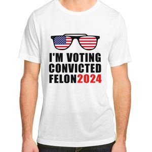 Convicted Felon Voting 2024 Graphic Adult ChromaSoft Performance T-Shirt