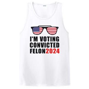 Convicted Felon Voting 2024 Graphic PosiCharge Competitor Tank