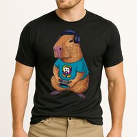 Capybara Funny Video Games Capybara Great Gift Performance Shirt