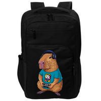 Capybara Funny Video Games Capybara Great Gift Impact Tech Backpack