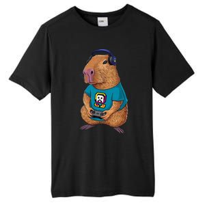 Capybara Funny Video Games Capybara Great Gift Tall Fusion ChromaSoft Performance T-Shirt