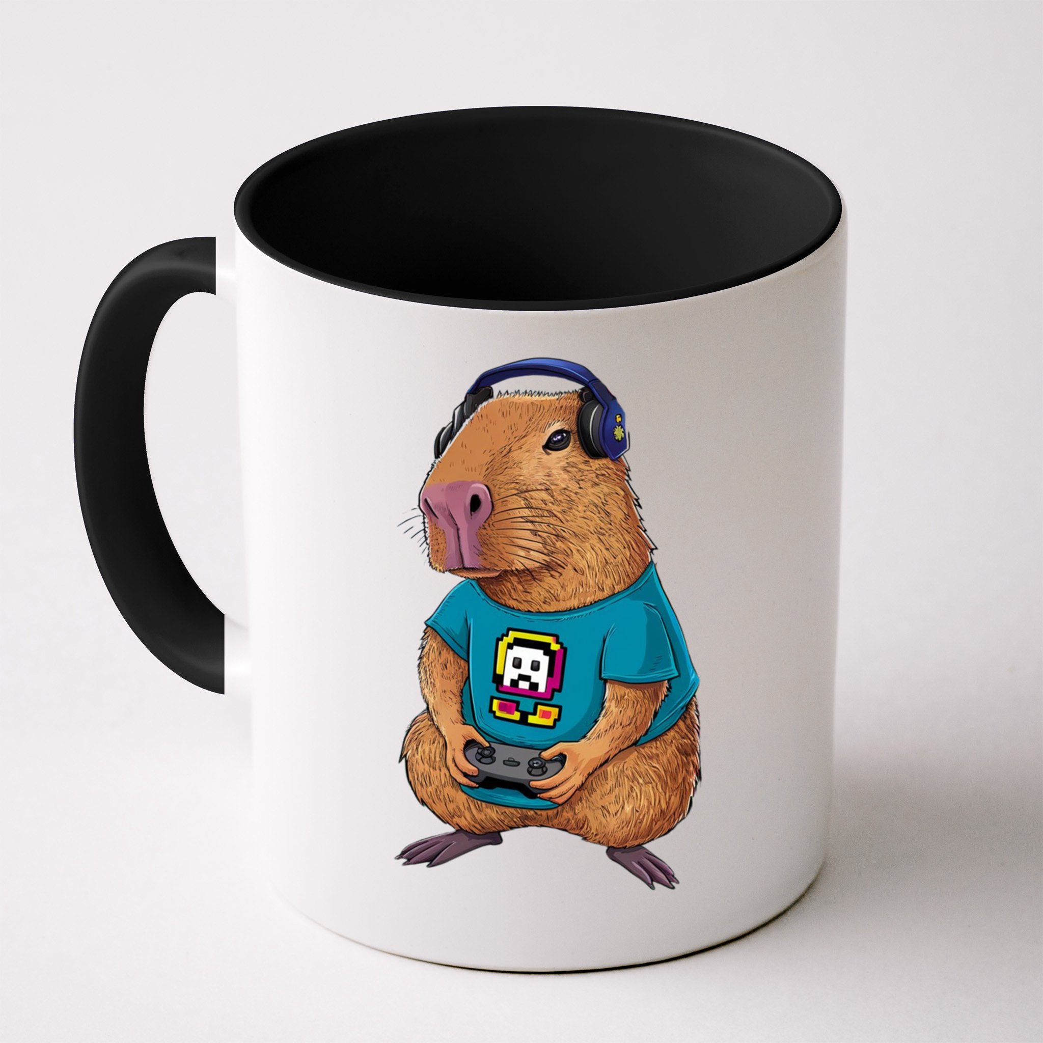Capybara Funny Video Games Capybara Great Gift Mug